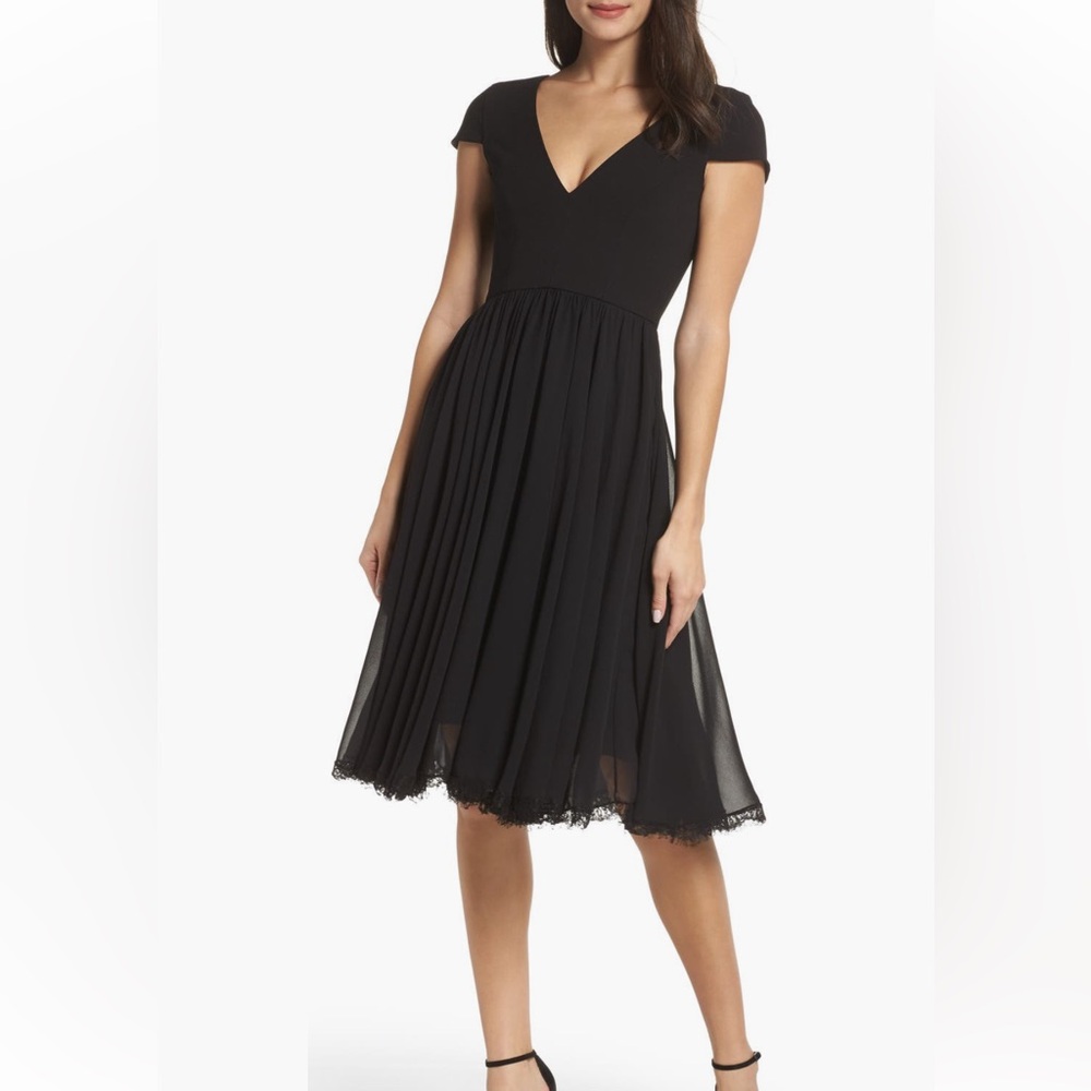 Dress The Population Corey Fit and Flare Cocktail Dress XL